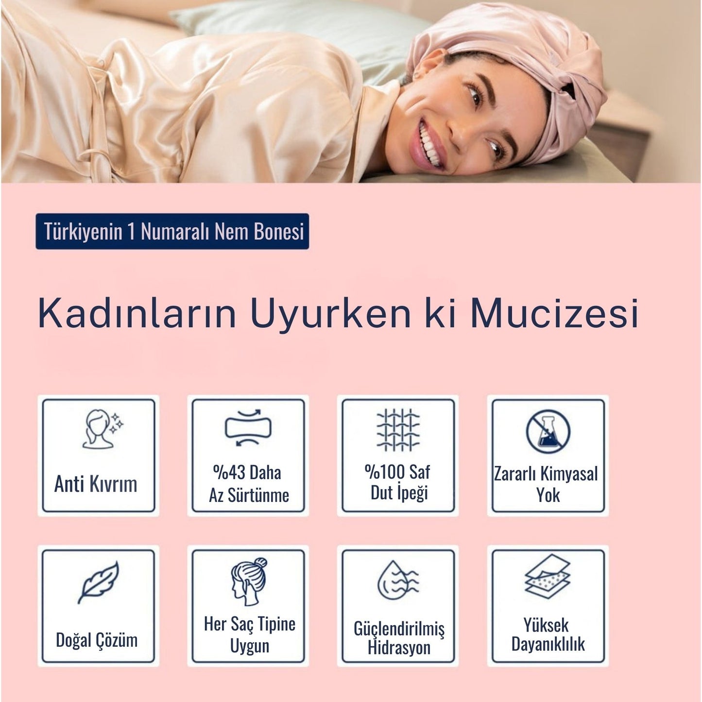 Novasiri™ Saç Nem Bonesi